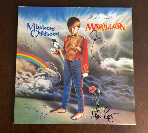 Marillion signed mispalced - marillion,
