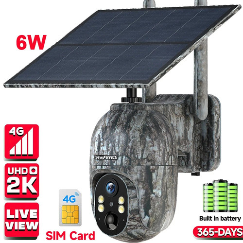 Telecamera solare lte - telecamera,