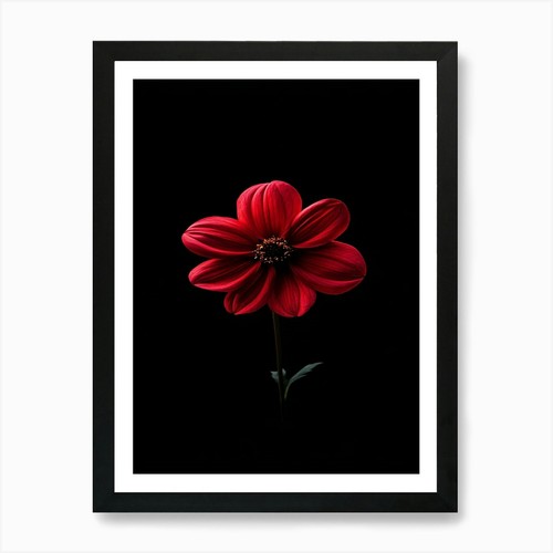 Stampa artistica fiore - , di