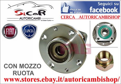 Kit cuscinetto ruota ant con - cuscinetto,