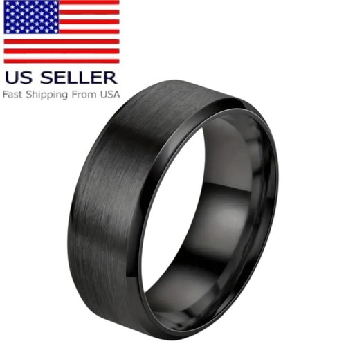Cinturino uomo 8mm nero - cinturino,