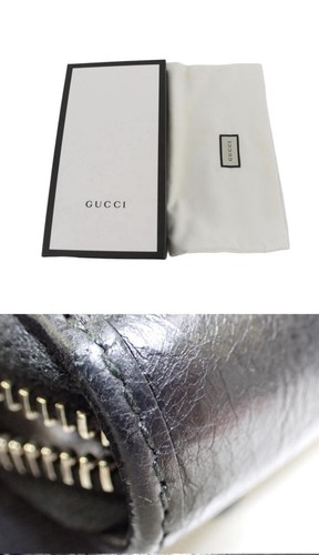 Portafoglio lungo gucci nero - portafoglio,