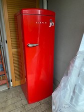 Frigorifero rosso vintage marca Bompani 