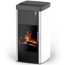 Termostufa pellet legna MAIOLICA 22kW GIROLAMI SOFT - Invia mail per sconto