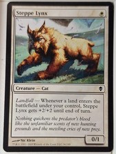 Steppe Lynx - Zendikar - Magic