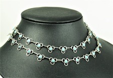 Collana in argento massiccio e