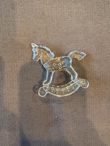 Statuina cavallo dondolo - a,