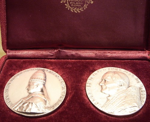 Vaticano medaglie argento - vaticano,