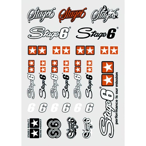 Kit adesivi sticker stage6 - kit,