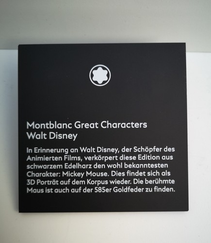 Montblanc great character walt - great,