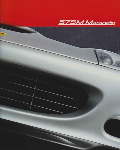 Brochure ferrari 575 - brochure,