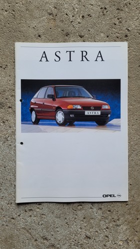 Opel astra depliant catalogo - depliant,
