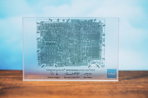 Intel 4004 cpu resina display - 4004,