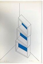  LITOGRAFIa x arredare casa ARTE MODERNA ETTORE SORDINI PROVA D'ARTISTA