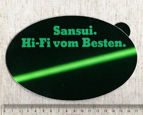 Adesivo sticker sansui fi - adesivo/sticker, hi-fi