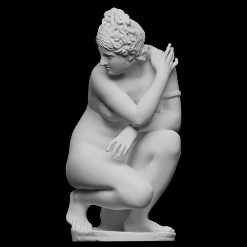 Statua venere accovacciata - statua,