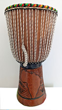Djembè Jambe Jhambè Bongo Bonghetto percussione d34cm h64cm  SUONO PROFESSIONALE