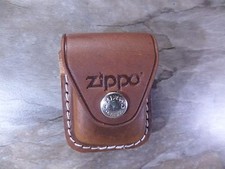 Zippo Genuino Pelle più Leggero Borsa - Marrone - 010470 - Nuovo