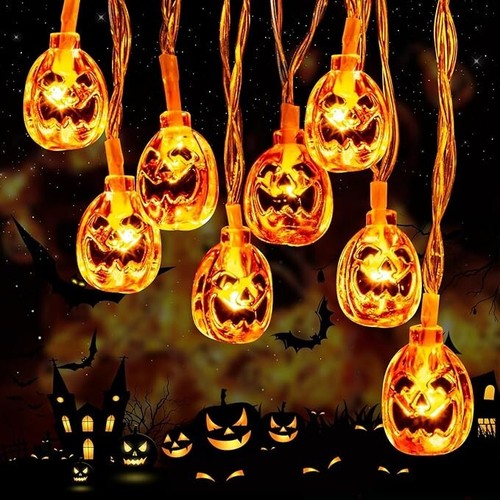 Luci halloween decorazioni con - luci,