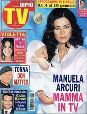 Dipiù Tv.Manuela Arcuri,Violetta, Martina Stoessel,Giulio Berruti,Nino Frassica