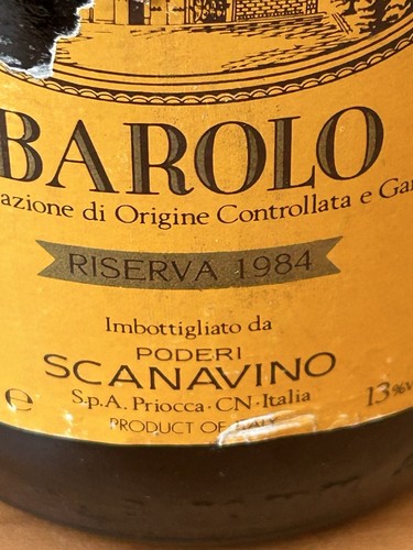 Barolo poderi scanavino - barolo,,