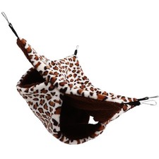  Giocattolo per accessori per gabbia a castello per furetto, amaca per ratti,