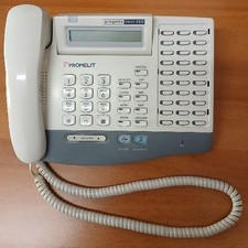 Blocco di 10 Telefoni da ufficio usati Promelit  funzionanti in ottimo stato.