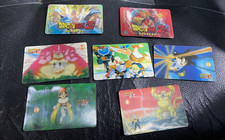 Dragon Ball GT Animation Cards 5 Santal + 2 come da foto