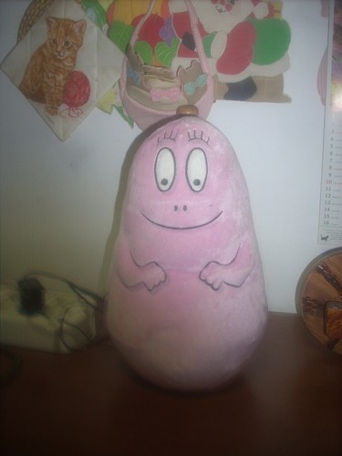 Pupazzo peluche barbapapa 2011 - pupazzo,