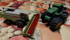 Siku Claas Lexion 600 Mietitrebbia-Tomy John Deer modellini