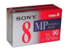 2 x Sony Video8 videocamera cassetta - 8 mm videocassetta P5-90 MP