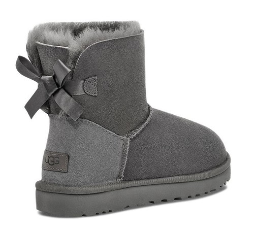 Ugg mini bailey bow grey - ii,