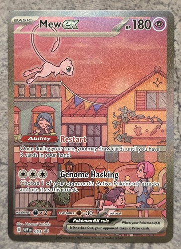 Pokemon mew svp053 black - mew,