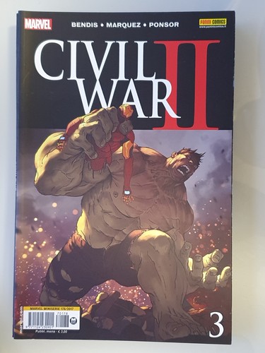 Fumetto civil war 3 - fumetto,