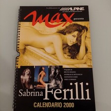 Calendario Sabrina Ferilli 2000 Max fotografata da Bisang Cozzi Gorman Bitesnich
