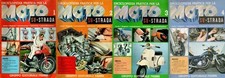 Riviste Enciclopedia pratica per la moto su strada. Vari numeri. Fabbri. Rare.