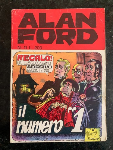 Alan ford numero uno - n.11, "il