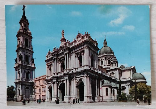 Pompei santuario postcard - santuario,