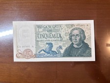 BANCONOTA LIRE 5000 COLOMBO II
