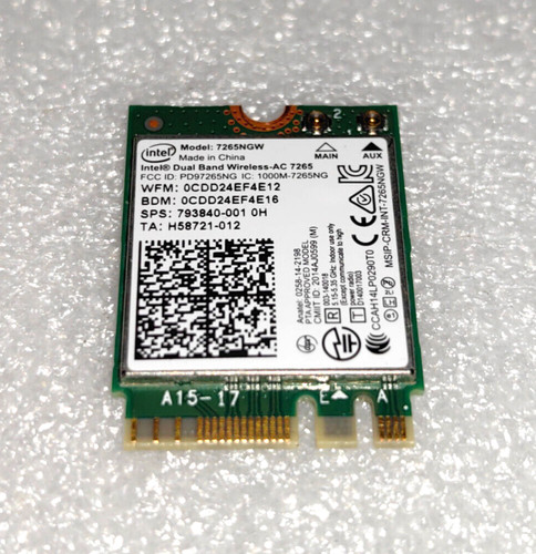 Carte wifi intel 7265ngw pour - intel,
