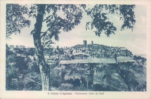 Ad254 cartolina civitella - ad254,