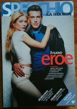 Specchio la stampa 2001 n°279 Ben Affleck Roberto Rolfo jiri Kylian Grinzane Cav