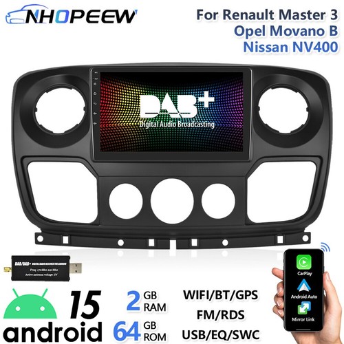 Autoradio dab android - 10.1",