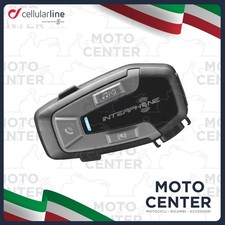 INTERFONO SINGOLO CELLULAR LINE INTERPHONE U-COM 6R CASCO MOTO SCOOTER