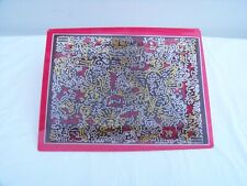 Vassoio pop art Cafè des Arts by Keith Haring anni '90