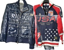 WILLIAMS WILSON - Giubbino + Felpa con Zip - Rugby USA Taglia XL nr. 7 -Abbinato