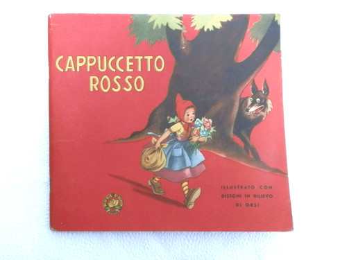 Cappuccetto rosso libro - rosso,