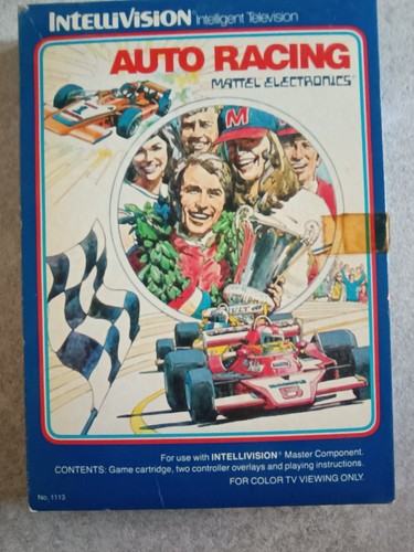 Intellivision auto racing - auto,