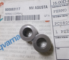 Coppia fermo corsa valvola scarico Husqvarna WR CR 125 800083117 nuovi
