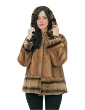 Cappotto pelliccia visone con